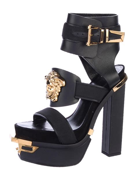 versace shoes tiger head on side|versace sandals for women.